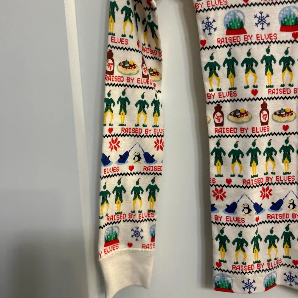 Hanna Andersson Kids Elf Collaboration PJ Top